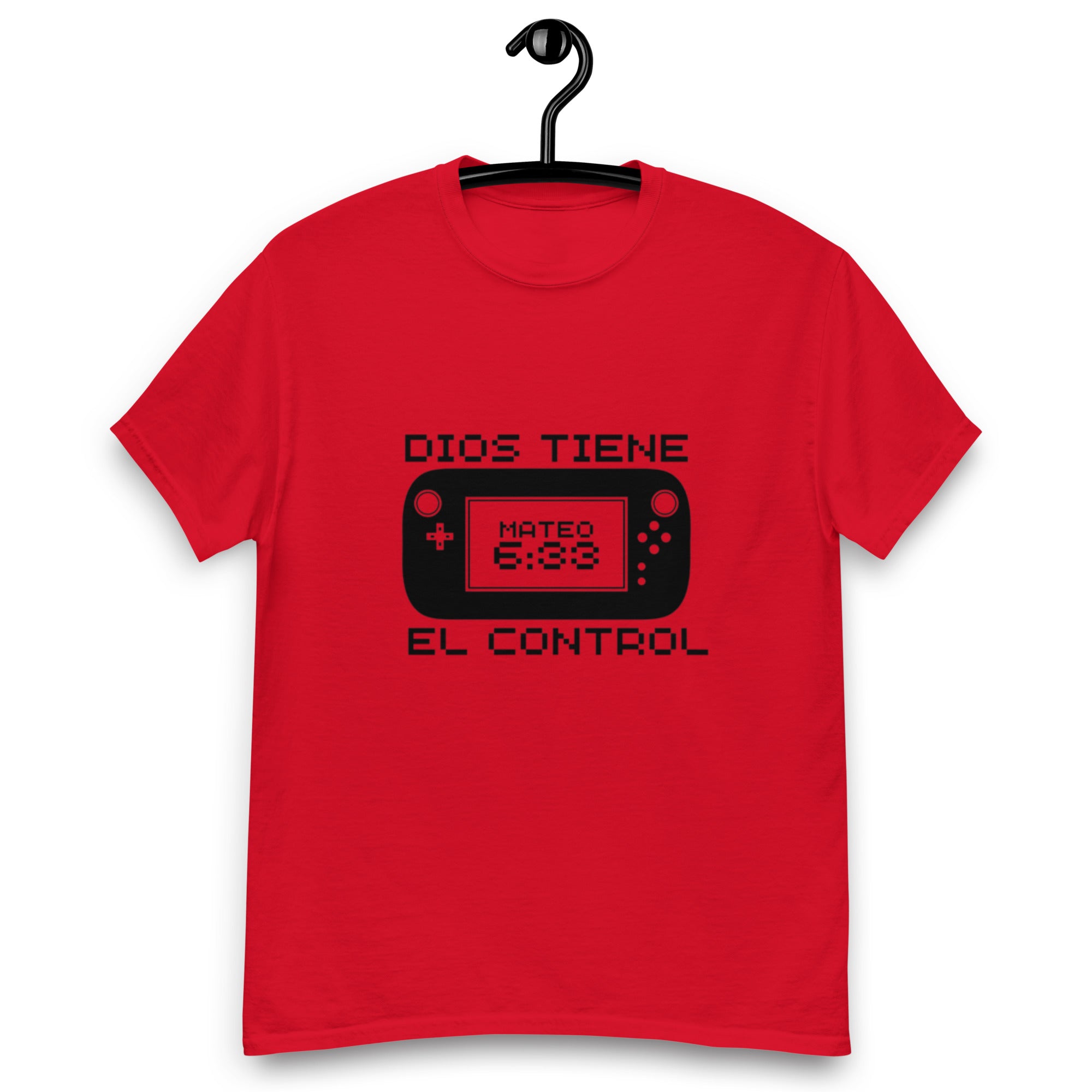 God is in Control, 100% Cotton Christian Shirt / Dios Tiene el Control, Camisa Cristiana 100% Algodon