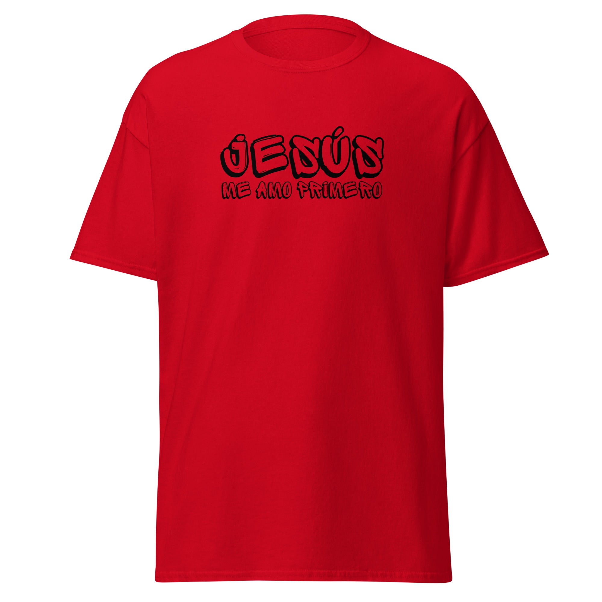 Jesus loved me first, 100% Cotton Christian Shirt / Jesús me amo primero, Camisa Cristiana 100% Algodon