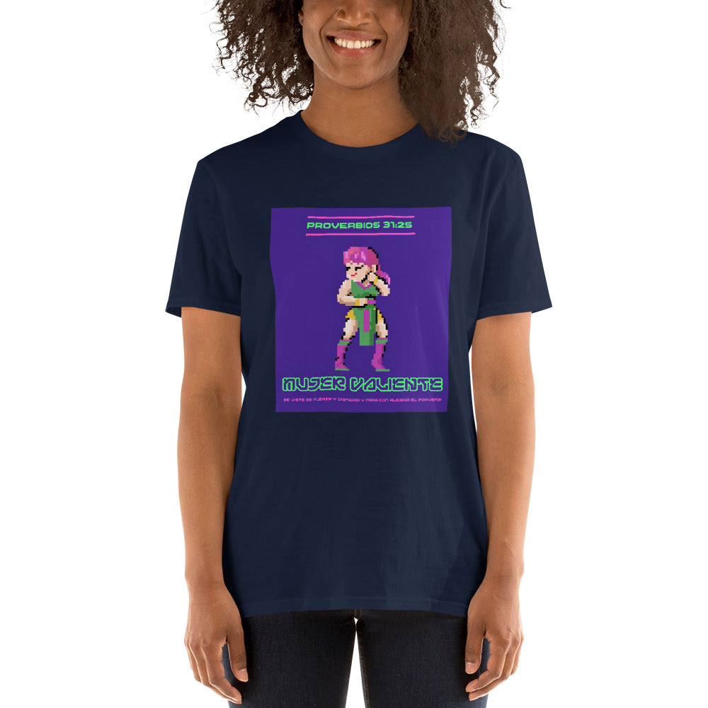 Gamer Edition Camisa Mujer Valiente Short-Sleeve Unisex T-Shirt